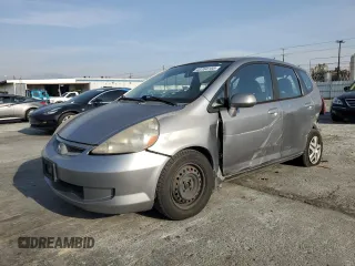 2007 Honda Fit with VIN JHMGD38457S009933, listed as a Copart auction lot 43164155 with 172,517 mi miles and Salvage Title. Bid and sale history available at carsss.com. Image 1.