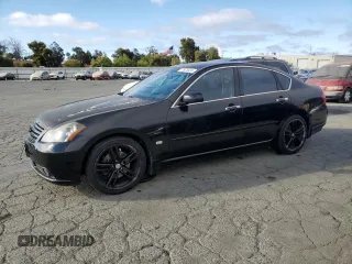 2007 Infiniti M45 Sdn with VIN JNKBY01E87M402829, listed as a Copart auction lot 72675524 with 152,108 mi miles and Salvage Title. Bid and sale history available at carsss.com. Image 1.