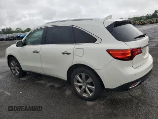 2014 Acura MDX Advance with VIN 5FRYD4H87EB027647, listed as a Copart auction lot 60404595 with 172,899 mi miles and Salvage title. Bid and sale history available at DreamBid. Image 2.