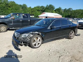 2011 Mercedes-Benz C 300 Sport with VIN WDDGF8BBXBF657291, listed as a Copart auction lot 61141505 with 118,993 mi miles and Clean title. Bid and sale history available at DreamBid. Image 1.