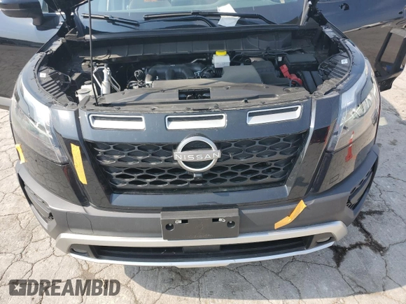 2024 Nissan Pathfinder Rock Creek with VIN 5N1DR3BD6RC274142, listed as a Copart auction lot 59990055 with 9,921 mi miles and Salvage title. Bid and sale history available at DreamBid. Image 11.