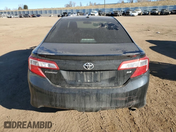 2013 Toyota Camry L with VIN 4T1BF1FK0DU233425, listed as a Copart auction lot 46712765 with 0 mi miles and Salvage Title. Bid and sale history available at carsss.com. Image 6.