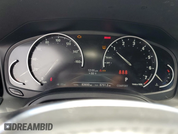 2020 BMW 3 Series 330i with VIN 3MW5R1J01L8B06254, listed as a Copart auction lot 57527685 with 83,650 mi miles and Clean title. Bid and sale history available at DreamBid. Image 9.