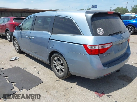 2013 Honda Odyssey EX z VIN 5FNRL5H4XDB062760, wystawiony jako IAAI lot #42063899 z przebiegiem 181 658 mil mil oraz . Historia ofert i sprzedaży dostępna na DreamBid. Obrazek 3.