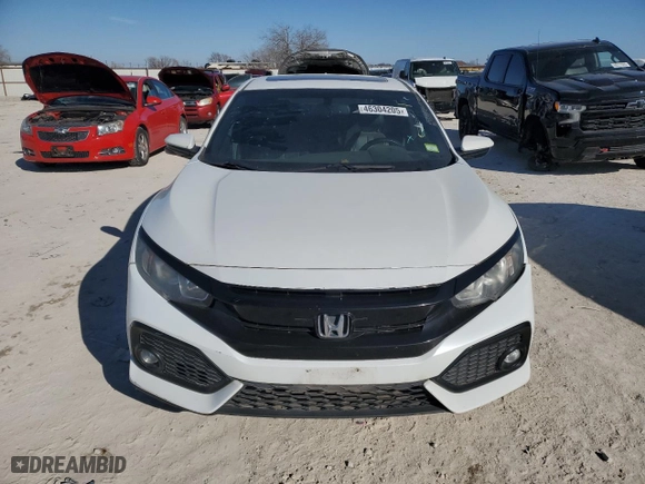 2017 Honda Civic Hatchback EX-L Navi with VIN SHHFK7H77HU200691, listed as a Copart auction lot 46304205 with 181,343 mi miles and Clean Title. Bid and sale history available at carsss.com. Image 5.