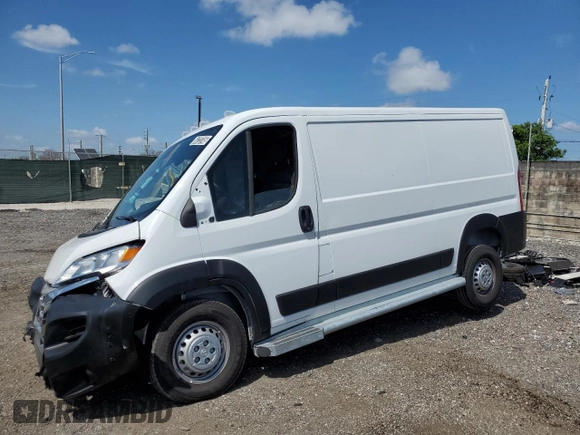 2025 Ram ProMaster Cargo Tradesman with VIN 3C6LRVVG4SE516112, listed as a Copart auction lot 54723745 with Not Provided miles and Salvage Title. Bid and sale history available at carsss.com. Image 1.