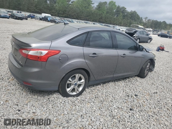 2014 Ford Focus SE with VIN 1FADP3F26EL165117, listed as a Copart auction lot 51362445 with 0 mi miles and Salvage Title. Bid and sale history available at carsss.com. Image 3.