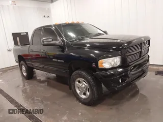 2005 Dodge Ram 3500 SLT with VIN 3D7LS38C85G810265, listed as a IAAI auction lot 41856058 with 164,027 mi miles. Bid and sale history available at carsss.com. Image 1.