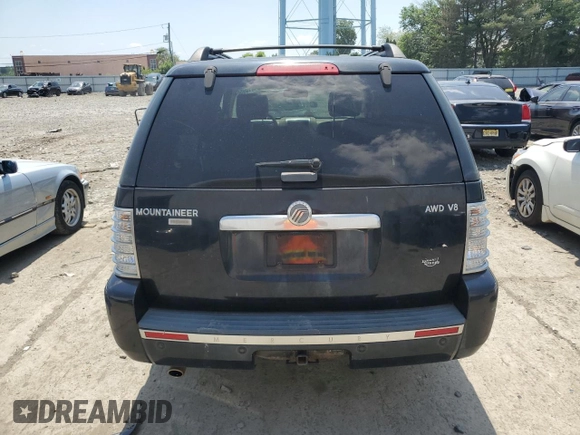 2006 Mercury Mountaineer Premier z VIN 4M2EU48866UJ06900, wystawiony jako Copart lot #60195565 z przebiegiem 202 312 mil mil oraz Szkoda całkowita • Salvage title. Historia ofert i sprzedaży dostępna na DreamBid. Obrazek 6.