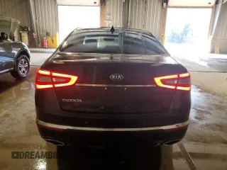 2015 Kia Cadenza Premium with VIN KNALN4D76F5181577, listed as a Copart auction lot 49217285 with 81,589 mi miles and Salvage Title. Bid and sale history available at carsss.com. Image 6.