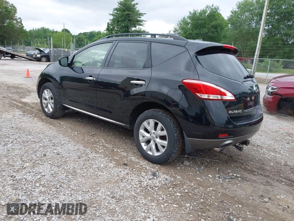 2013 Nissan Murano SV with VIN JN8AZ1MW9DW319306, listed as a IAAI auction lot 42207963 with 153,232 mi miles and . Bid and sale history available at carsss.com. Image 3.