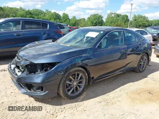 2019 Honda Civic EX z VIN 19XFC1F30KE018579, wystawiony jako IAAI lot #42167475 z przebiegiem 79 228 mil mil oraz . Historia ofert i sprzedaży dostępna na DreamBid. Obrazek 2.