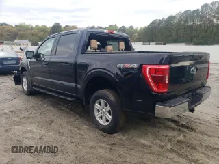 2022 Ford F-150 XL with VIN 1FTFW1E89NKE42820, listed as a Copart auction lot 52447775 with Not Provided miles and Salvage Title. Bid and sale history available at DreamBid. Image 2.