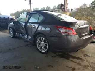 2012 Nissan Maxima 3.5 SV with VIN 1N4AA5AP6CC857555, listed as a Copart auction lot 83417254 with 0 mi miles and Salvage Title. Bid and sale history available at carsss.com. Image 2.