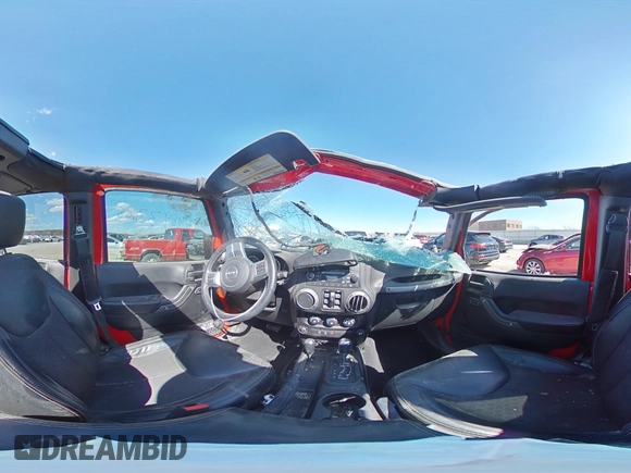 2016 Jeep Wrangler Unlimited Freedom z VIN 1C4BJWDG7GL168548, wystawiony jako Copart lot #49893385 z przebiegiem 107 672 mil mil oraz Szkoda całkowita • Salvage title. Historia ofert i sprzedaży dostępna na DreamBid. Obrazek 13.