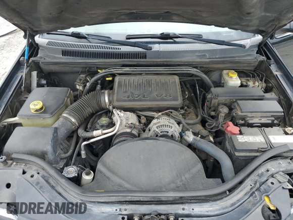 2005 Jeep Grand Cherokee Limited with VIN 1J4HR58N75C629440, listed as a Copart auction lot 58539715 with 146,144 mi miles and Salvage title. Bid and sale history available at DreamBid. Image 12.