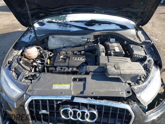 2015 Audi Q3 Prestige with VIN WA1GFCFS4FR004025, listed as a IAAI auction lot 41286031 with 103,132 mi miles and . Bid and sale history available at DreamBid. Image 10.