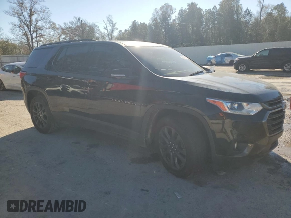 2019 Chevrolet Traverse RS z VIN 1GNERJKW3KJ310442, wystawiony jako Copart lot #84848134 z przebiegiem 147 392 mil mil oraz Szkoda całkowita • Salvage title. Historia ofert i sprzedaży dostępna na DreamBid. Obrazek 4.