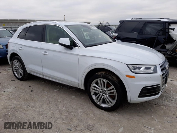 2020 Audi Q5 Premium Plus with VIN WA1BNAFY1L2059395, listed as a Copart auction lot 72979102 with 20,260 mi miles. Bid and sale history available at carsss.com. Image 4.