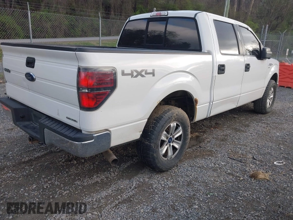 2013 Ford F-150 XL with VIN 1FTFW1EF8DKF20839, listed as a IAAI auction lot 41906614 with 243,411 mi miles and . Bid and sale history available at carsss.com. Image 4.