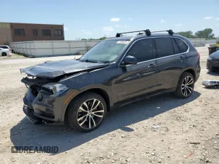 2014 BMW X5 xDrive50i with VIN 5UXKR6C57E0J72945, listed as a Copart auction lot 61980925 with 147,509 mi miles and Salvage title. Bid and sale history available at DreamBid. Image 1.