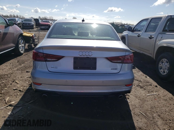 2020 Audi A3 Sedan S line Premium Plus with VIN WAUJEGFF0LA027074, listed as a Copart auction lot 50631724 with 14,833 mi miles. Bid and sale history available at carsss.com. Image 6.