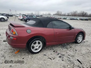 2003 Mitsubishi Eclipse GT with VIN 4A3AE55H53E102304, listed as a Copart auction lot 80962644 with 134,894 mi miles and Clean Title. Bid and sale history available at carsss.com. Image 3.