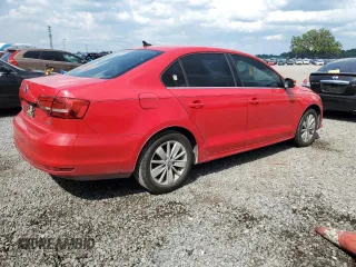 2015 Volkswagen Jetta SE with VIN 3VWD07AJ5FM302601, listed as a Copart auction lot 60657805 with Not provided miles and Clean title. Bid and sale history available at DreamBid. Image 3.