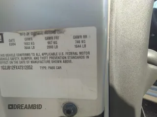 2004 Pontiac Sunfire z VIN 1G2JB12FX47312852, wystawiony jako IAAI lot #41782326 z przebiegiem Nie podano mil oraz . Historia ofert i sprzedaży dostępna na DreamBid. Obrazek 9.