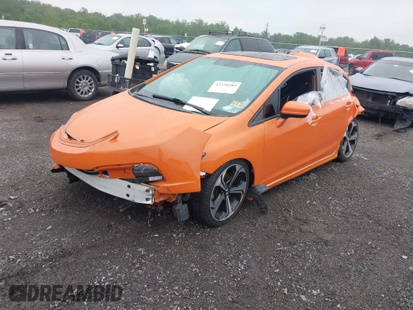 2015 Honda Civic Si z VIN 2HGFB6E54FH706924, wystawiony jako IAAI lot #42270585 z przebiegiem 123 042 mil mil oraz . Historia ofert i sprzedaży dostępna na DreamBid. Obrazek 2.