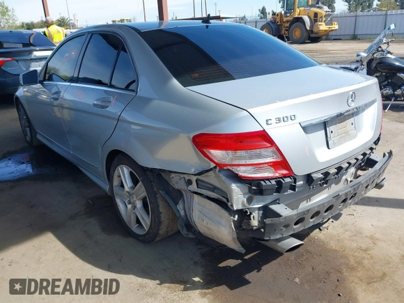 2010 Mercedes-Benz C-Class C 300 Sport with VIN WDDGF5EB8AR126145, listed as a IAAI auction lot 41828587 with 157,775 mi miles. Bid and sale history available at carsss.com. Image 3.
