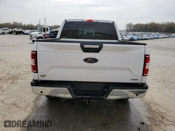 2018 Ford F-150 XL with VIN 1FTEW1EG5JFA56160, listed as a Copart auction lot 51095865 with 83,761 mi miles and Salvage Title. Bid and sale history available at carsss.com. Image 6.