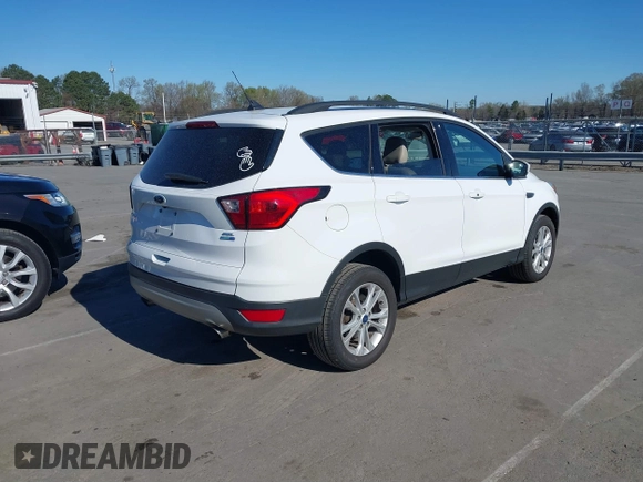 2019 Ford Escape SEL with VIN 1FMCU9HD8KUC07675, listed as a IAAI auction lot 41854820 with 112,432 mi miles. Bid and sale history available at carsss.com. Image 4.