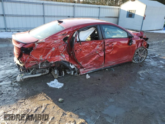 2024 Kia Forte GT with VIN 3KPF44AC8RE742018, listed as a Copart auction lot 87926895 with 8,391 mi miles and Salvage Title. Bid and sale history available at DreamBid. Image 3.