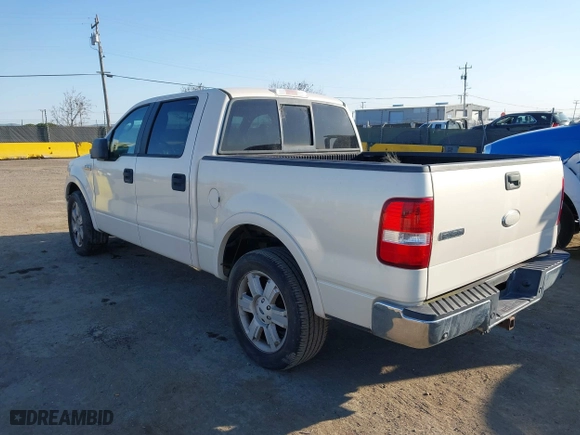2007 Ford F-150 XLT with VIN 1FTPW12527FB74543, listed as a IAAI auction lot 41723554 with 217,242 mi miles. Bid and sale history available at carsss.com. Image 3.