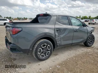 2023 Hyundai Santa Cruz SEL with VIN 5NTJB4AE5PH040718, listed as a Copart auction lot 61968495 with 14,809 mi miles and Salvage title. Bid and sale history available at DreamBid. Image 3.