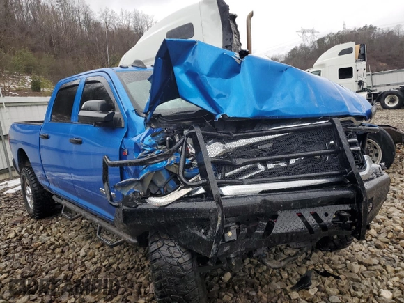 2021 Ram 2500 Tradesman with VIN 3C6UR5CJ2MG637831, listed as a Copart auction lot 42915335 with 27,980 mi miles and Salvage Title. Bid and sale history available at carsss.com. Image 4.