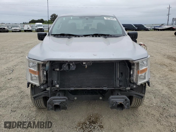 2021 Ford F-150 XL with VIN 1FTEX1CB2MKE77401, listed as a Copart auction lot 52754445 with 87,029 mi miles and Salvage title. Bid and sale history available at DreamBid. Image 5.