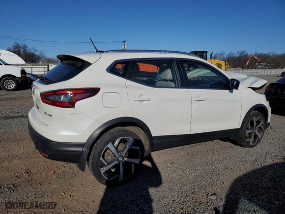 2021 Nissan Rogue Sport SL with VIN JN1BJ1CW4MW443463, listed as a Copart auction lot 50861865 with 0 mi miles and Clean Title. Bid and sale history available at carsss.com. Image 3.