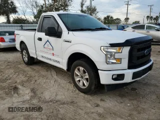2017 Ford F-150 XL with VIN 1FTMF1C86HKD51728, listed as a Copart auction lot 77807634 with Not Provided miles and Salvage Title. Bid and sale history available at carsss.com. Image 4.