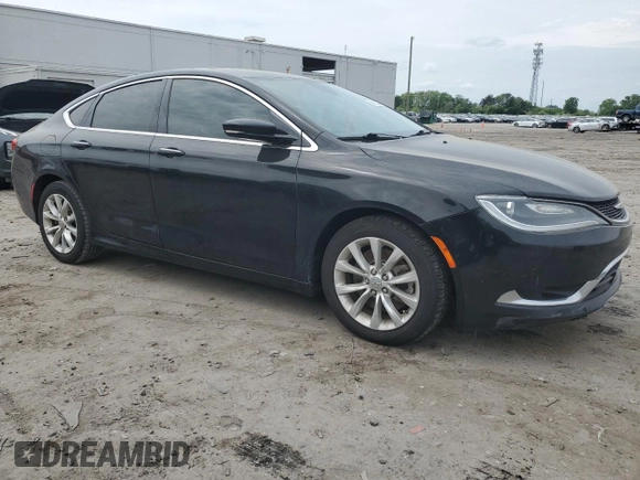 2015 Chrysler 200 C with VIN 1C3CCCCG8FN706910, listed as a Copart auction lot 54632495 with 148,289 mi miles and Clean Title. Bid and sale history available at carsss.com. Image 4.