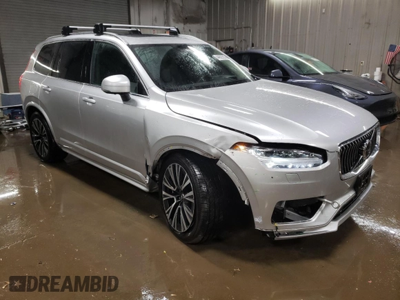2021 Volvo XC90 Momentum with VIN YV4A221K8M1715566, listed as a Copart auction lot 44802555 with 42,513 mi miles and Salvage Title. Bid and sale history available at carsss.com. Image 4.
