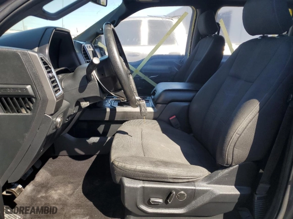 2016 Ford F-150 XLT with VIN 1FTEW1EP7GFB98034, listed as a Copart auction lot 49425125 with 128,687 mi miles and Salvage Title. Bid and sale history available at carsss.com. Image 7.