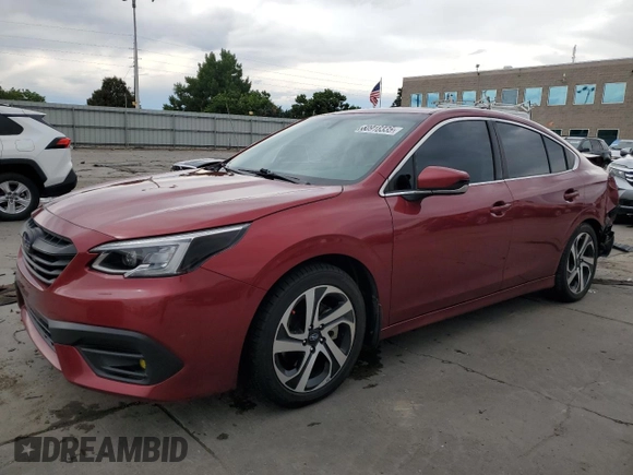 2021 Subaru Legacy Limited XT z VIN 4S3BWGN68M3008719, wystawiony jako Copart lot #60918335 z przebiegiem 67 320 mil mil oraz Szkoda całkowita • Salvage title. Historia ofert i sprzedaży dostępna na DreamBid. Obrazek 1.
