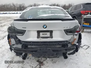 2015 BMW 4 Series 435i xDrive with VIN WBA4B3C51FD670241, listed as a Copart auction lot 41464845 with 81,780 mi miles and Salvage Title. Bid and sale history available at DreamBid. Image 6.