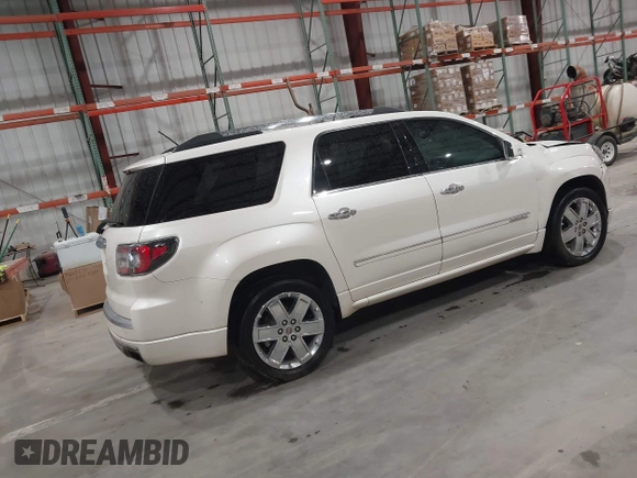 2014 GMC Acadia Denali with VIN 1GKKRTKDXEJ208165, listed as a IAAI auction lot 41886483 with 221,519 mi miles. Bid and sale history available at carsss.com. Image 4.
