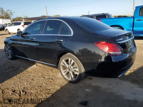 2019 Mercedes-Benz C 300 with VIN 55SWF8DB2KU286990, listed as a Copart auction lot 78769374 with 83,101 mi miles and Salvage title. Bid and sale history available at DreamBid. Image 2.