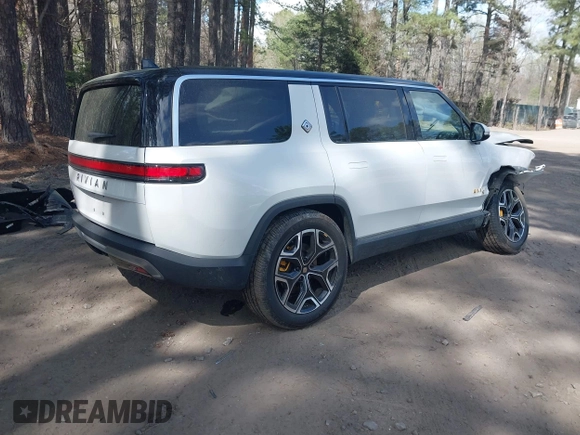 2023 Rivian R1S Launch Edition with VIN 7PDSGABL5PN006609, listed as a IAAI auction lot 41903200 with Not Provided miles. Bid and sale history available at carsss.com. Image 4.