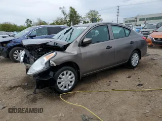 2017 Nissan Versa SV z VIN 3N1CN7AP9HL819481, wystawiony jako Copart lot #56938455 z przebiegiem 35 351 mil mil oraz Nie do naprawy • Non repairable. Historia ofert i sprzedaży dostępna na DreamBid. Obrazek 1.