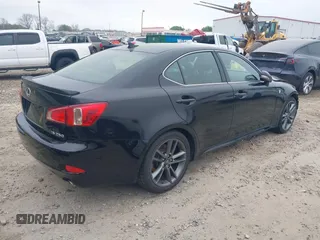 2011 Lexus IS 250 with VIN JTHBF5C24B5150019, listed as a IAAI auction lot 41878809 with 133,080 mi miles and . Bid and sale history available at DreamBid. Image 4.